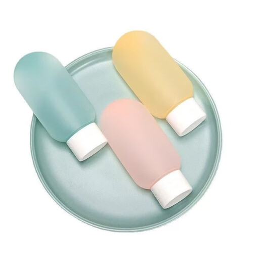 Infrastructure auxiliary materials sub-bottles sub-bottles shampoo shower gel skin care products makeup remover empty bottle portable squeeze type sub-bottles 4 random colors