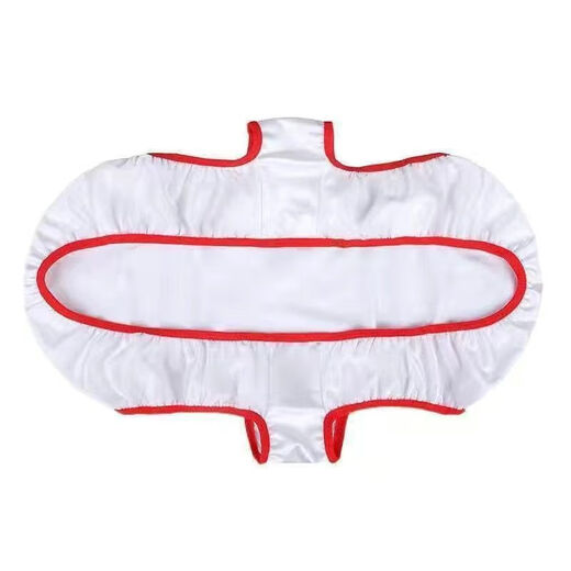 Half-size pair of sexy underwear for men and women, flirting underwear, one-piece, shared T-panties for couples, hot couples, one size fits all, up to 290 Jin, Jin is equal to 0.5 kg