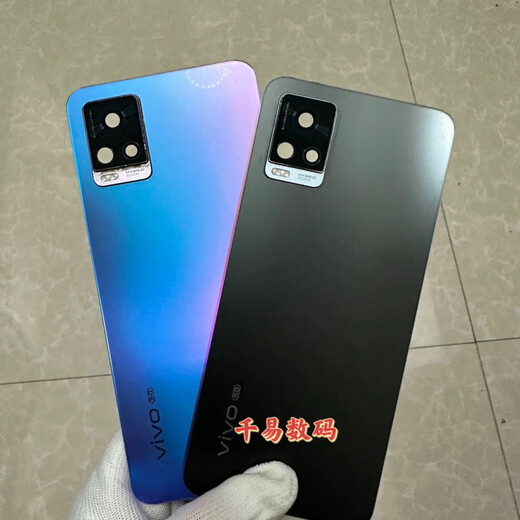 Vivo original disassembly back cover s7 original disassembly second-hand original disassembly back cover 100% original disassembly black original disassembly back cover 98 new mobile phone rear power cover x s7 with frame