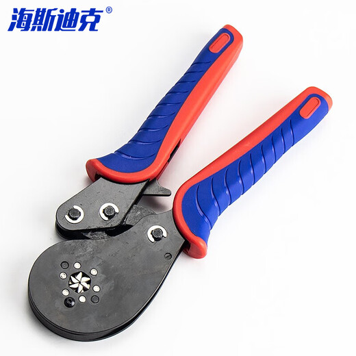 Hasdick Jingcang distribution tubular terminal crimping pliers pre-insulated wire nose self-adjusting crimping pliers HKHE-046 VCX9 16-6 (0.08-16m)