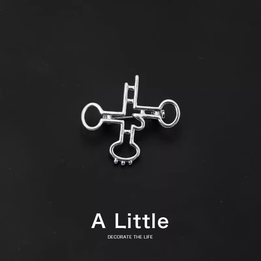 Science, biochemistry, and molecule brooches for men and women, metal badges, anti-leak pin buckles, clothing decorations, gifts for medical students, chemical molecule brooch - electrocardiogram - 1 piece