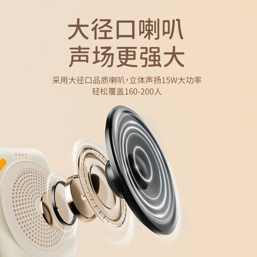 Aishomei K100 little bee loudspeaker teacher teaching special classroom teaching microphone outdoor large volume tour guide explanation shopping guide street stall sales type small speaker