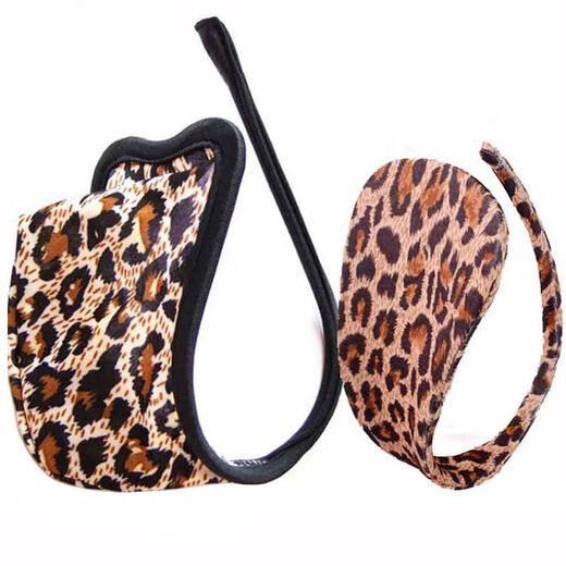 Both men and women can use invisible C-string sexy underwear, transparent lace couple underwear set, butt-revealing thong panties, D077 rose red men's model, one size fits all