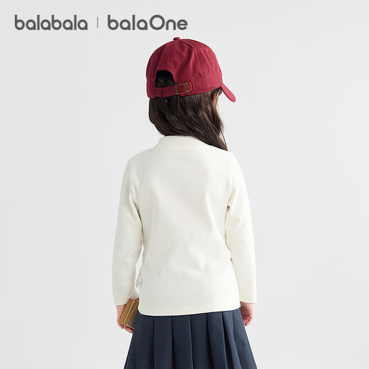 Balabala children's bottoming shirt boys and girls pajamas warm clothes children's clothing 2025 autumn and winter long-sleeved T-shirt 209425169201