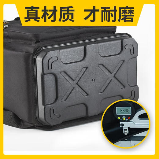 Green Forest Large Capacity Backpack Multifunctional Tool Bag, Strong and Durable, Repair and Installation Waterproof Electrician's Special Portable Main Image Large Size