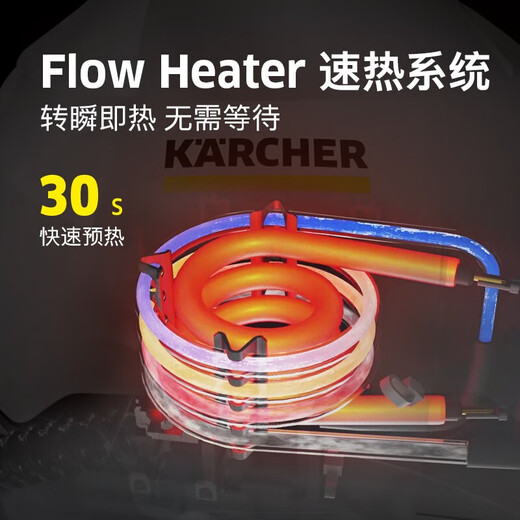 KARCHER household quick-heat multi-functional steam mop cleaning machine high temperature and high pressure sterilization rate 99.99% floor washing machine sweeping robot vacuum cleaner companion SC3 standard version + new mite remover