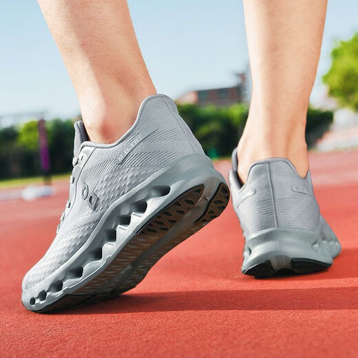 On Running Fashion cushioned running shoes trendy men's shoes beautiful comfortable sports casual shoes 2025 new four-season shoes sea blue 9923 single layer 43