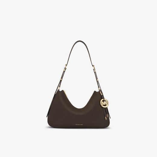 MICHAEL KORS Michael Kors MK Tan Jianci same style Nolita same style for men and women medium shoulder bag chocolate color 251