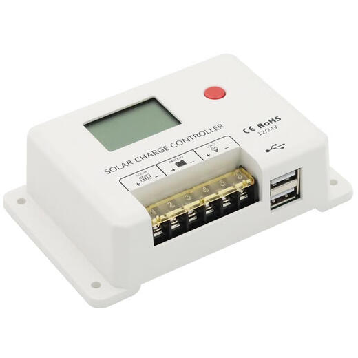 Solar controller household lead-acid colloidal lithium battery universal type 12/24V30A lead-acid lithium battery universal dual USB