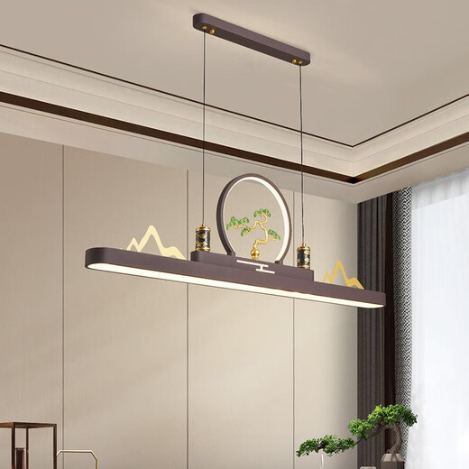 OPP 2025 Neue chinesische Kronleuchter Emaille Crafts Restaurant Tea Room Lamp Simple Zen Chinese Style Bar 9905-Small