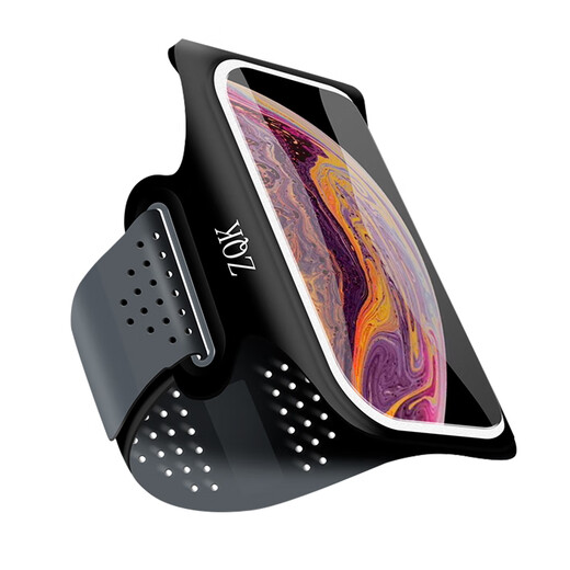 Running mobile phone arm bag for men and women, sports-specific arm sleeves, arm fitness equipment, light and sweat-proof, Apple Huawei universal starlight color classic version, light and breathable丨water-repellent_