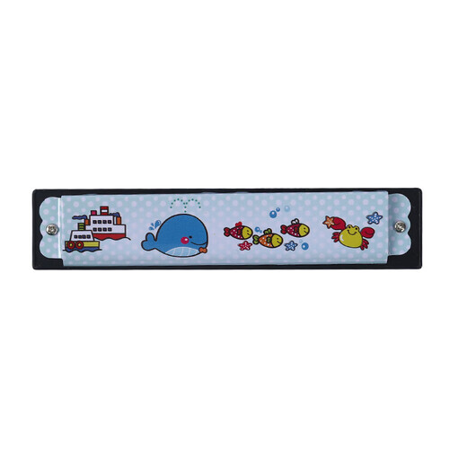 Harmonica, wind instrument, entry-level gift for beginners, student self-taught professional playing gift for children, 16 holes, entry-level harmonica 16 holes double row