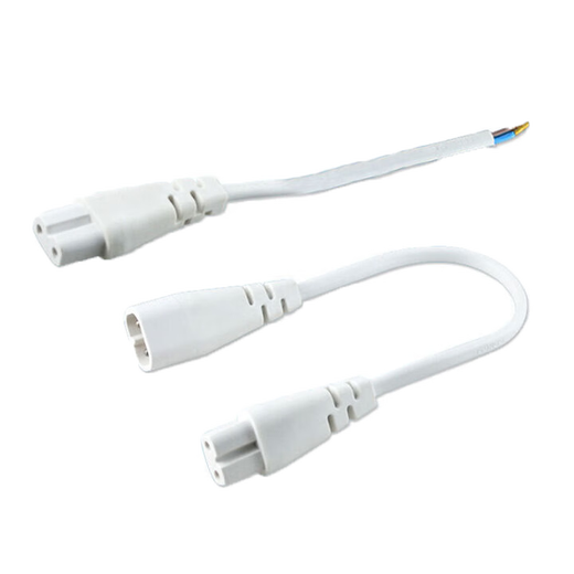 Philips LED lamp T5 integrated fluorescent lamp trough lamp energy-saving lamp with ceiling lamp bracket lamp Minghao double-ended connecting cable (must shoot)