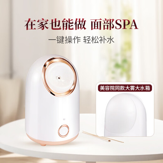 MF facial steamer, hot spray facial steamer, nano spray hydration instrument, oxygen injection instrument, facial hydration humidifier, hydration artifact, facial steamer, household steam machine, steam hot compress beauty instrument 902 white