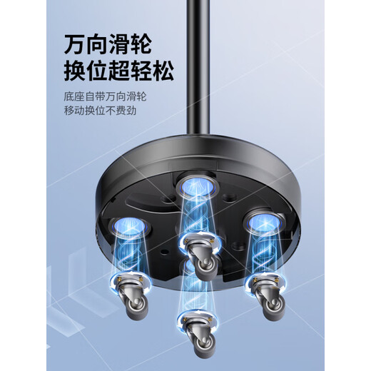 Jiahuacai Universal Pulley Mobile Phone Stand Floor Standing Special for Live Broadcasting 2025 New Wheeled Tablet Support Stand Multi-Arm - Flagship Model Universal for Mobile Phones and Tablets