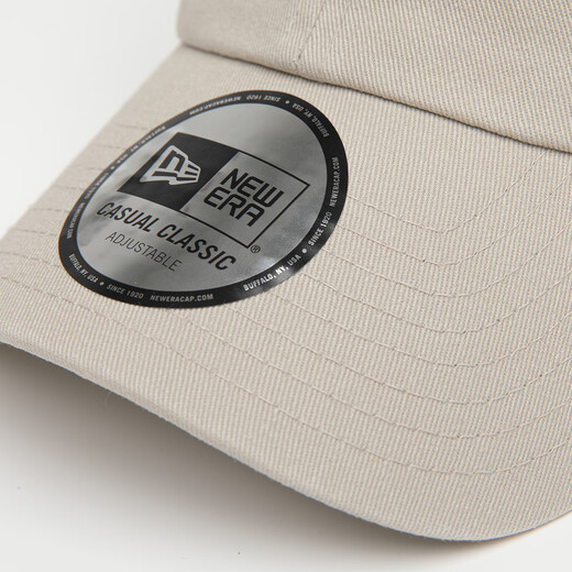 NEW ERA trendy hat MLB small label embroidered baseball cap NY Yankees washed old sun visor hat for men and women beige S OFM