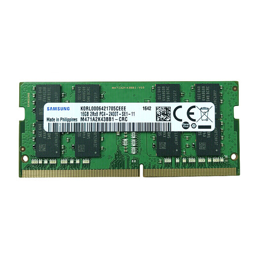 Samsung (SAMSUNG) ddr4 notebook memory 2666 memory 3200 original original 2400 ASUS compatible Lenovo Dell Acer MSI Huawei Shenzhou Xiaomi Apple HP Shenzhou Samsung ddr4 notebook memory 16G 2400 single