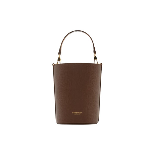 Burberry -Kalbskinback -Bag ein Schulterkreuzkörper Frauen Erde Farbe Grundpaket (Bag + Staubbeutel)