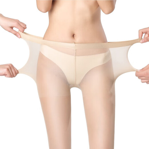 Stockings for women, anti-snagging, free-cut pineapple socks, summer ultra-thin slimming pantyhose, stockings, bare legs artifact, skin color