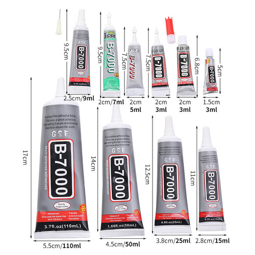 Special transparent glue for jewelry, mobile phone case with diamonds, jewelry glue, diy jewelry accessories glue that does not leave any white space, 2 3ML plastic tubes
