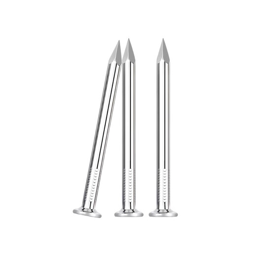 Qianspeed wheel special cement nails steel nails round nails iron nails small foreign nails carpentry nails wall nails concrete photo frame hanging picture nails white zinc 30mm (about 220 pieces/pack)