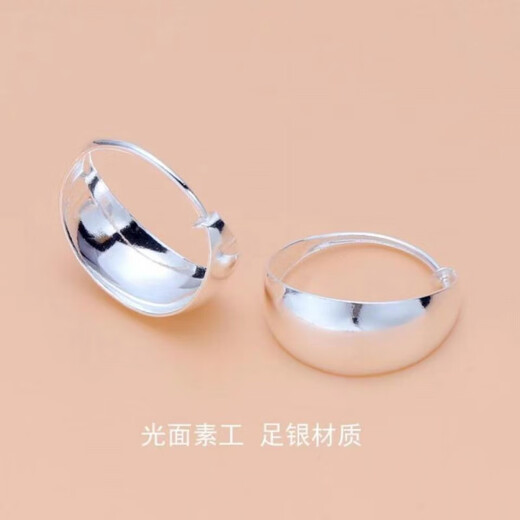 DL 1998 Fat Donglai same style 9999 sterling silver earrings Hong Kong 9999 thousand silver earrings women's fashion starry maple leaf long style 9999 real silver. Lucky earrings 8.15 grams