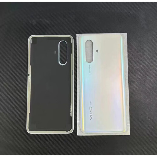 Vivo adapted x30 back cover original glass x30Pro mobile phone back case battery cover x30 back cover screen shell original original x30 back cover (pink silver) with adhesive + heat dissipation patch shell x vivo X30