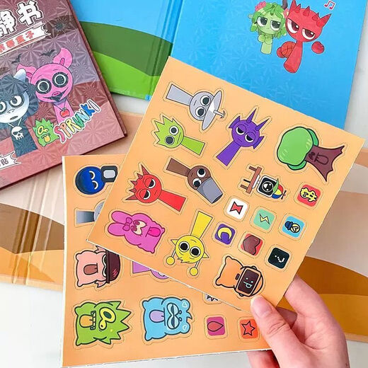 Weilida Rhythm Box Ruhiges Buch Frühaufschuldung Kinderspielzeug Magnetic Ruhes Buch Magnetic Aufkleber 1. Juni Geschenklaser -Adoptionserie: 3 Szenen + 2 große Materialien 18*58 cm verdickte starke Magnetmodell
