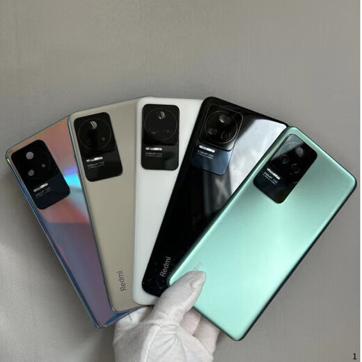 Suitable for Redmi K50 original disassembly back cover, Redmi K50pro disassembly back cover, k50 gaming version back cover, K50 framed lens (sunny white), original disassembly 98 new shell