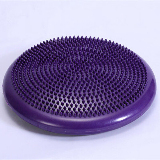 Balance ball ankle strength training balance pad football ankle strength ankle joint rehabilitation children's football core balance pad blue an air pump air needle