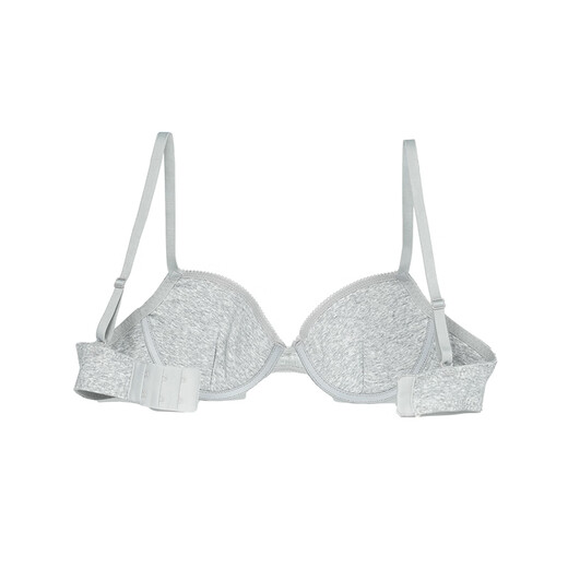 Findis shopping mall same style girls underwear cotton antibacterial glossy support thin cup soft support bra light gray LGY 70B