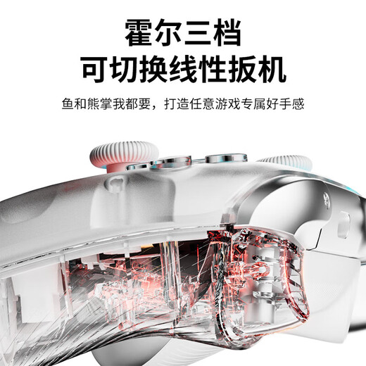 Aolion K20 wireless game controller DW12C supports Steam/switch2 mobile phone Ming Mo Yuan Xu Zhi Yu game controller K20TMR version game controller EVA pink Aolion