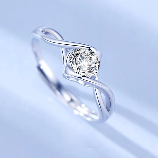 MZMZ Eternal Platinum Couple Ring PT950 Platinum Pair of Rings Wedding, Valentine's Day, Birthday Gift for Girlfriend, Wife, Light Luxury Style - Live Pair of Rings, Local Warehouse/Next Day Delivery