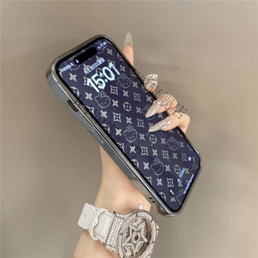JUIVP Comic Princess Samsung Gaaxys25 Case de teléfonos móviles Samsungs24 Adecuado para S23UTRA NUEVA bolsa S22PUS anti-Fall S23 Personalidad S22+ Establece el espejo de maquillaje de mujeres Mirror alto electroplatado Comic 9896 Samsung Gaaxy S22 Ut