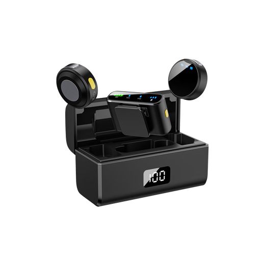 IMVP camera wireless lavalier microphone one to four suitable for Sony A7R4 A7M4 A7C A7C2 MIC camera mirrorless single live video outdoor interview noise reduction radio microphone one to two suitable for Sony A7M3 camera microphone