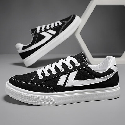 Wang Zhibu Canvas Shoes Мужская весенняя и осенняя мода. Случайные ботинки модные спортивные кроссовки для подростков