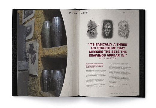 异形2契约：原画手稿英文原版Alien Covenant: Davids Drawing影视设定