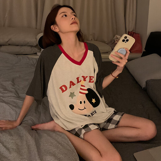 Modal Pyjamas für Frauen mit doppelseitiger tragbarer Sommer neu