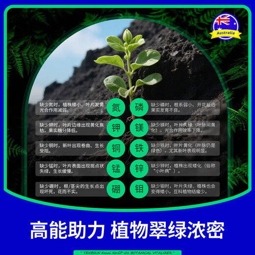 Tang Benchen Lvqing plant vitality to save yellow leaves and fallen leaves, potassium fulvic acid, money tree flower nutrient solution, foliar fertilizer, 1 bottle of vitality 500ml