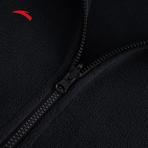 Anta Brother Z's same style fire shell fleece jacket丨Earth Shell 3.0 winter men's lining polar fleece stand-up collar jacket