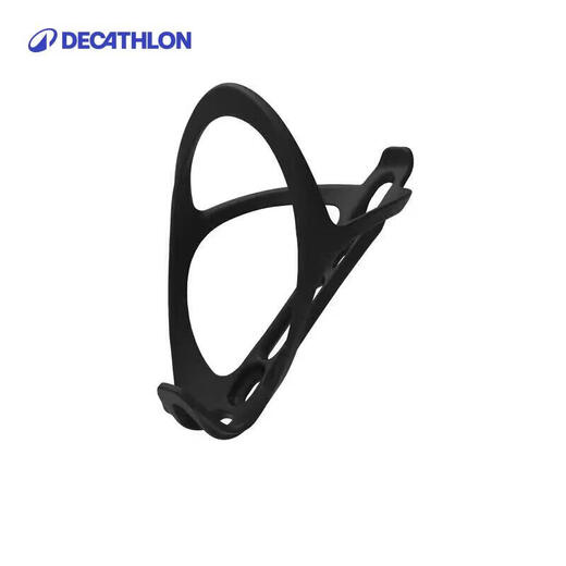 Decathlon bicycle riding plastic water cup holder mountain bike water bottle holder road bike bicycle cup holder black-4966074