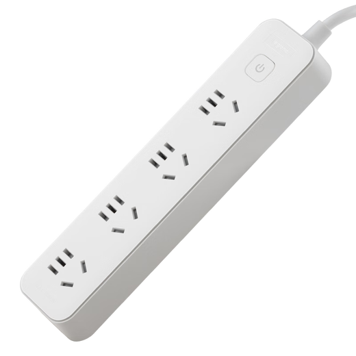 罗格朗（LEGRAND）新国标插座/插线板/插排/排插/拖线板/插板/接线板总控四位五孔排插