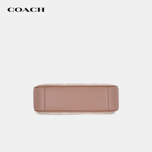 COACH brand direct supply women's bag TERI half-moon bag armpit shoulder bag sand yellow CW323 birthday gift