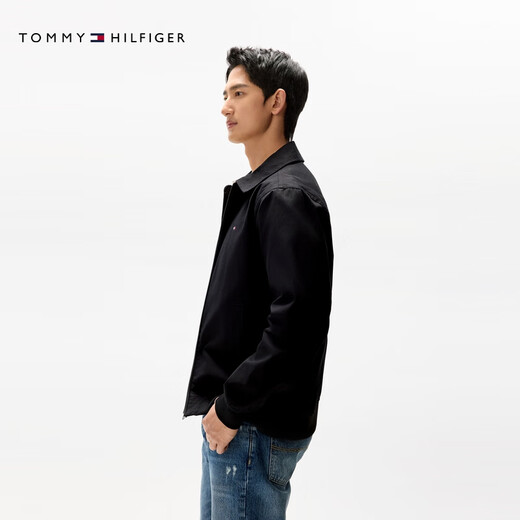 Tommy Hilfiger25 new spring and summer men's trendy business casual zipper lapel simple coach executive jacket jacket