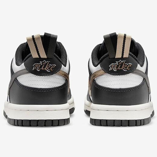 Nike (NIKE) Basketballschuhe Damenschuhe AirJordanaj1 Sneakers Frühling Low-Top atmungsaktiv lässig leichte Sportschuhe Trendy DH9764-001/Schwarz und Weiß Rot Panda 38,5