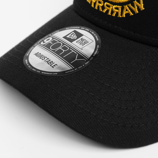 NEW ERA Summer New NBA Curved Brim Embroidered Baseball Hat Men's and Women's Outdoor Sun Hat Adjustable Hat Trendy Brand Golden State Warriors S OFA