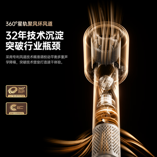 CONFU high-speed hair dryer 5 billion plasma hair care household high-power high-wind quick-drying birthday gift for girlfriend hair dryer F9Pro white national subsidy