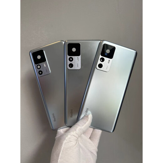 Suitable for Redmi K50 original disassembly back cover, Redmi K50pro disassembly back cover, k50 gaming version back cover, K50 framed lens (sunny white), original disassembly 98 new shell