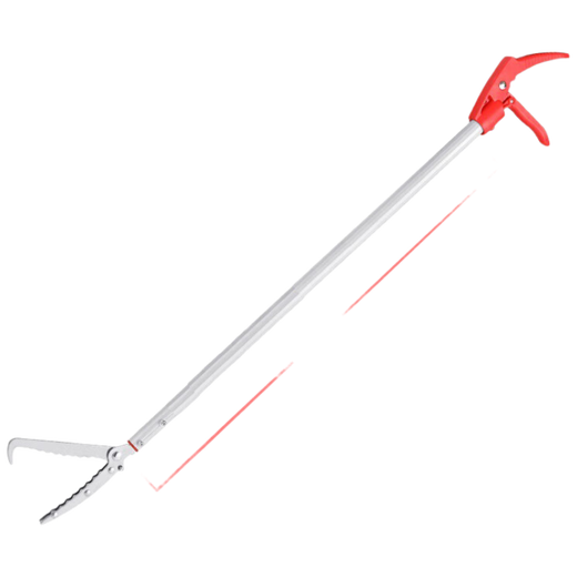 Cast solid snake catching eel clip pliers long handle snake clip reinforced extended special tool 1.5m single clip