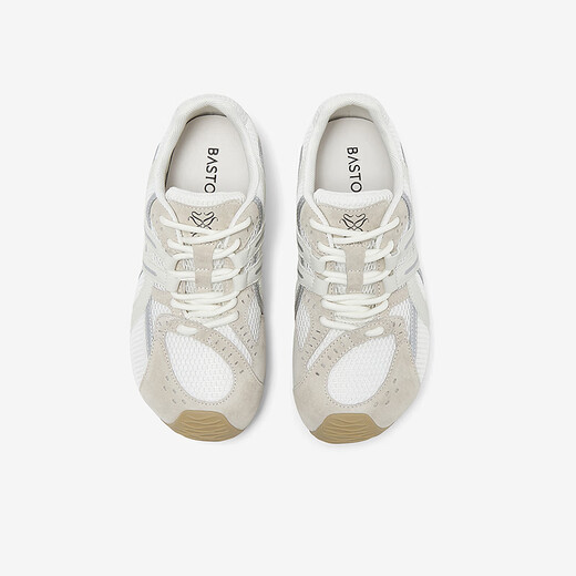 Best 2025 AUTOMN NOUVEAU STYLE MALLL MELLE STOCIE ALLEMAND SHOGES DE TRACINE ALLEMENTABLE RETRO FEMMES DES CASSOIRS B5991CM5 METTERS / GREY 37
